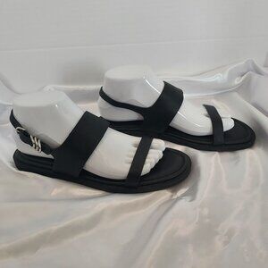 Rag & Bone Black Geo Sandals Size 8 NWOB